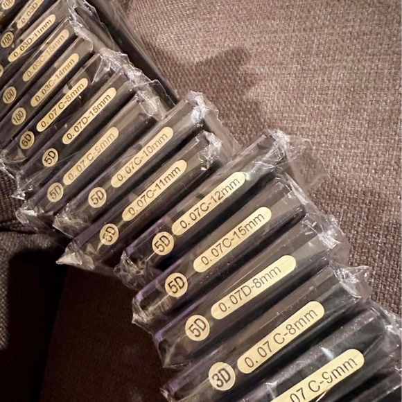 BNIB Premade Lash Trays all unused in package - Picture 3 of 4